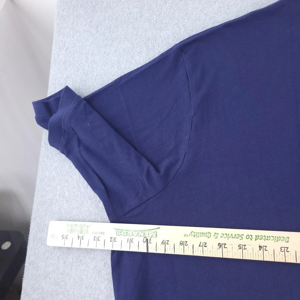Polo Ralph Lauren Polo Shirt Mens 4XLT Blue Big Pony #3 Logo Top Casual Cotton
